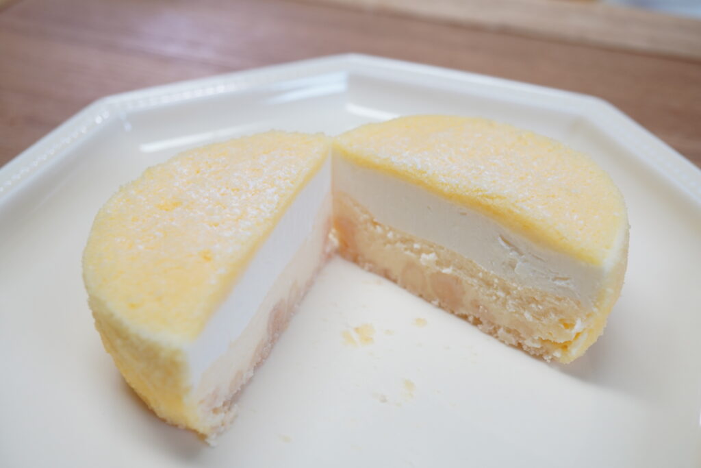 【 無印良品 】2層仕立てのチーズケーキ